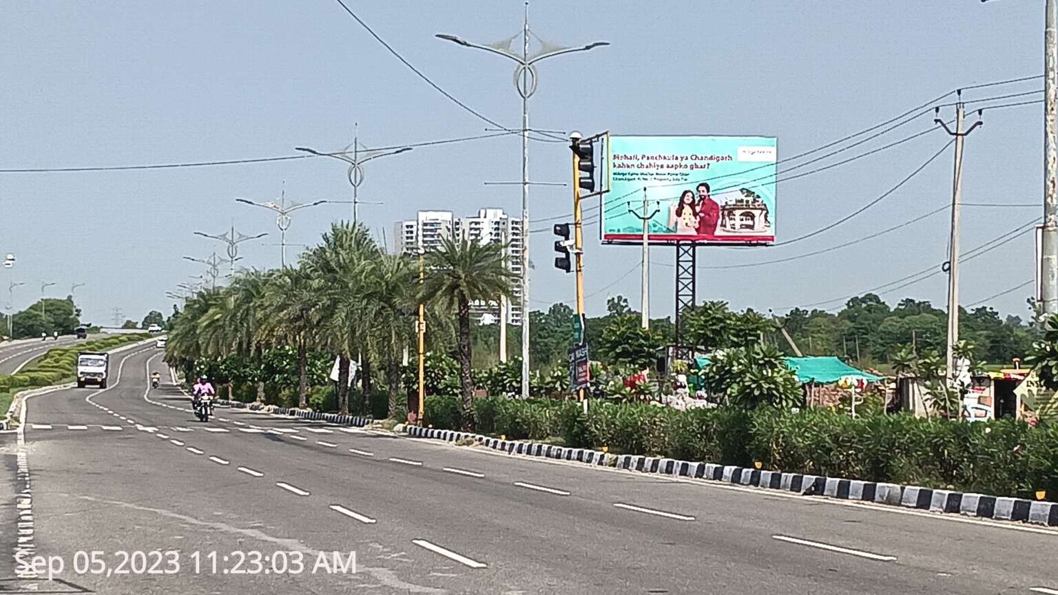 Outdoor advertising in New Chandigarh Displayed at New Chandigarh