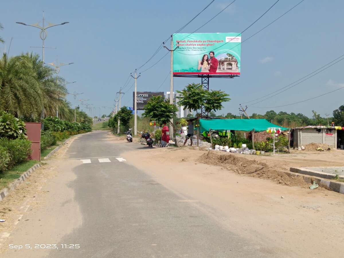 Outdoor advertising in New Chandigarh Displayed at New Chandigarh