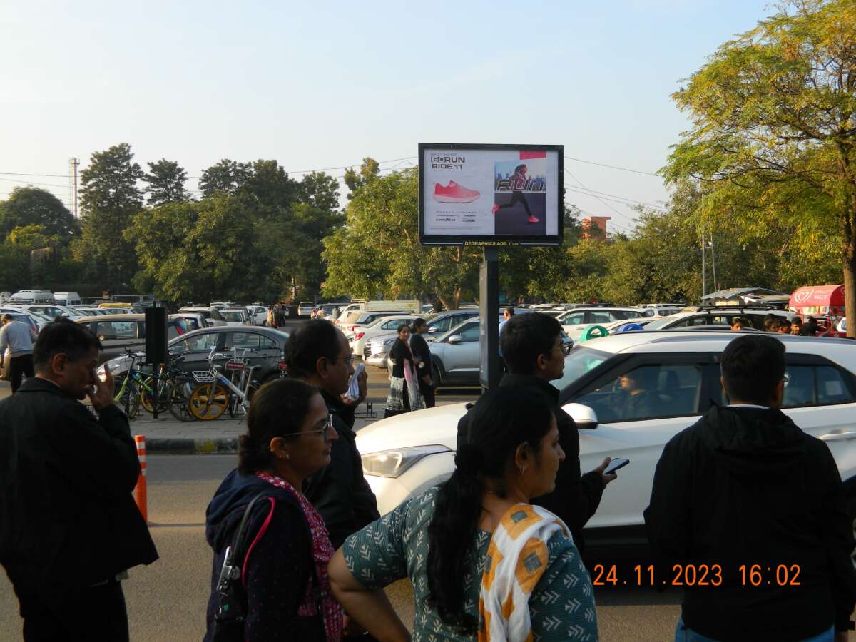Outdoor advertising in Chandigarh Skechers Outdoors Displayed at